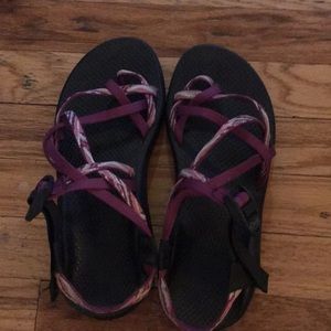 Chacos purple size 9